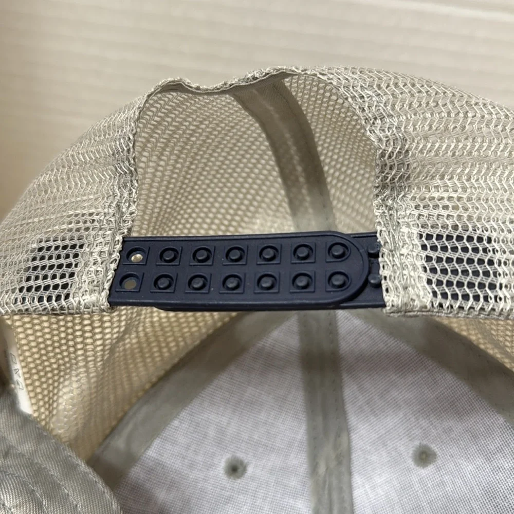 Michoacan Truckers SnapBack Baseball Cap Hat Blue & Brown Adjustable Mesh Studs